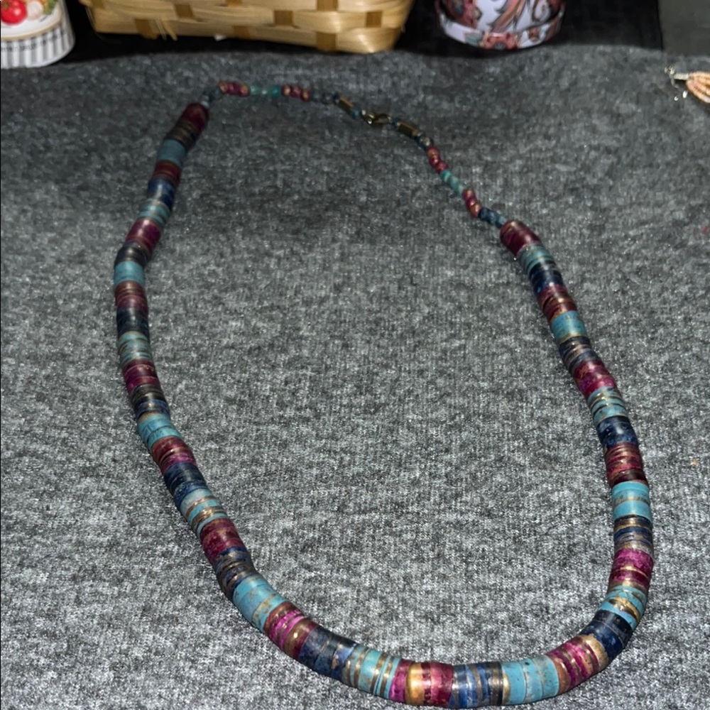 Multicolor Beaded Necklace